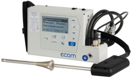 ecom-B - Abgasmessgerät für Heizungs -Anwendungen