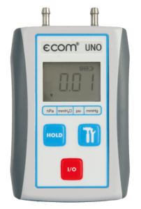 ecom-UNO -Differenzdruckmessgerät
