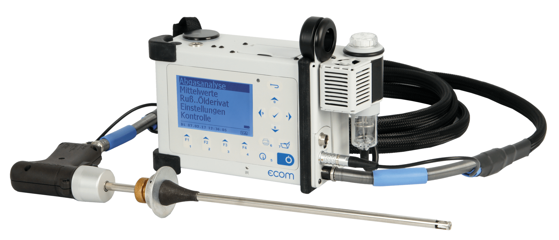 ecom-D - Abgasmessgerät für industrielle Anwendungen